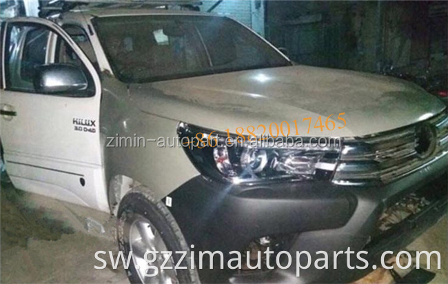 New Arrival high quality No-need-cut 100% fitment upgrade body kit for hilux upgrade to Rocco / Revo / Hilux 2016 +